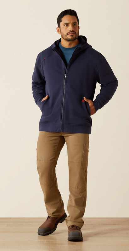 FR DuraStretch Heavyweight Fleece Full Zip Hoodie Full